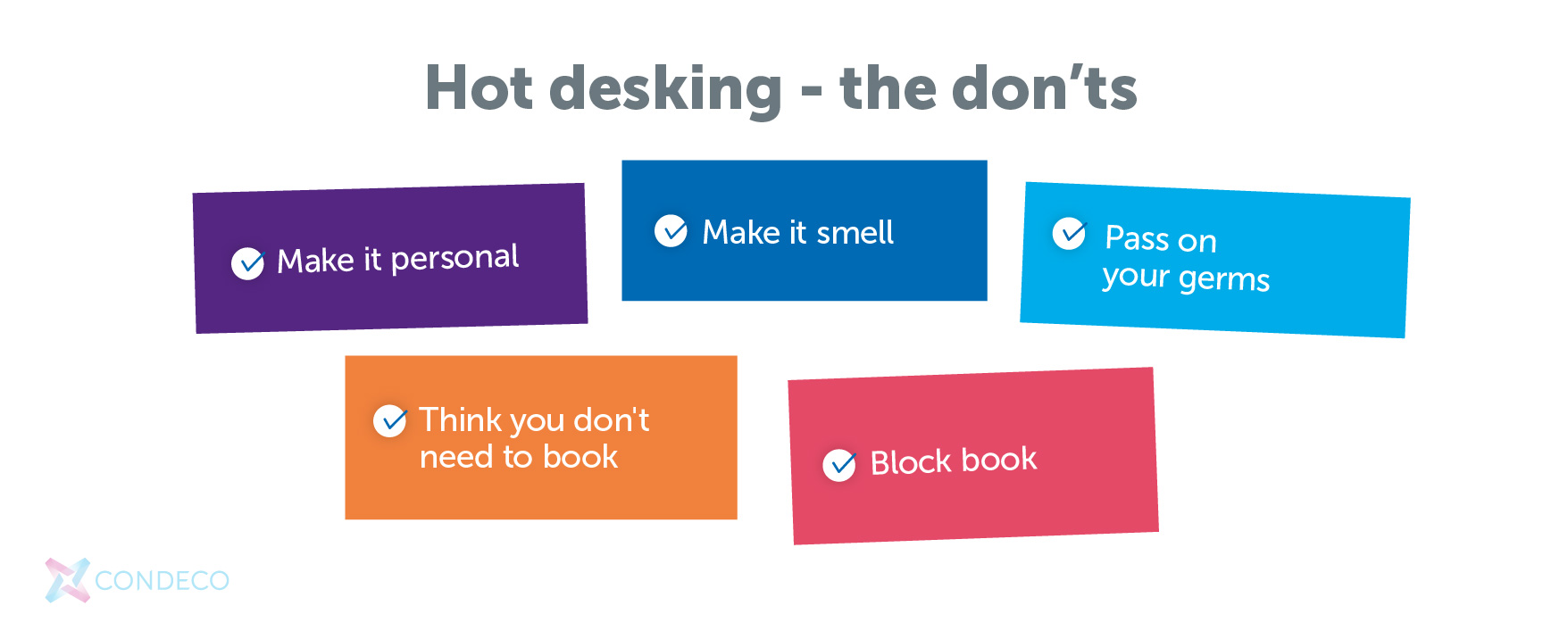 The dos and don'ts of hot desking etiquette | Condeco