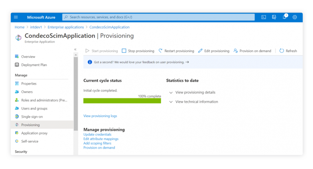 Scim - Compliant User Provisioning 